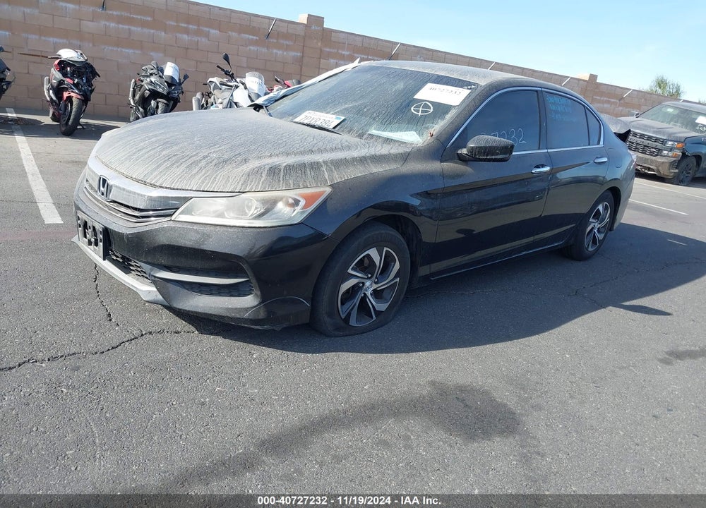 2016 HONDA ACCORD LX VIN: 1HGCR2F32GA072744