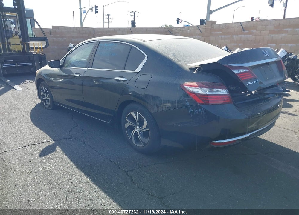 2016 HONDA ACCORD LX VIN: 1HGCR2F32GA072744
