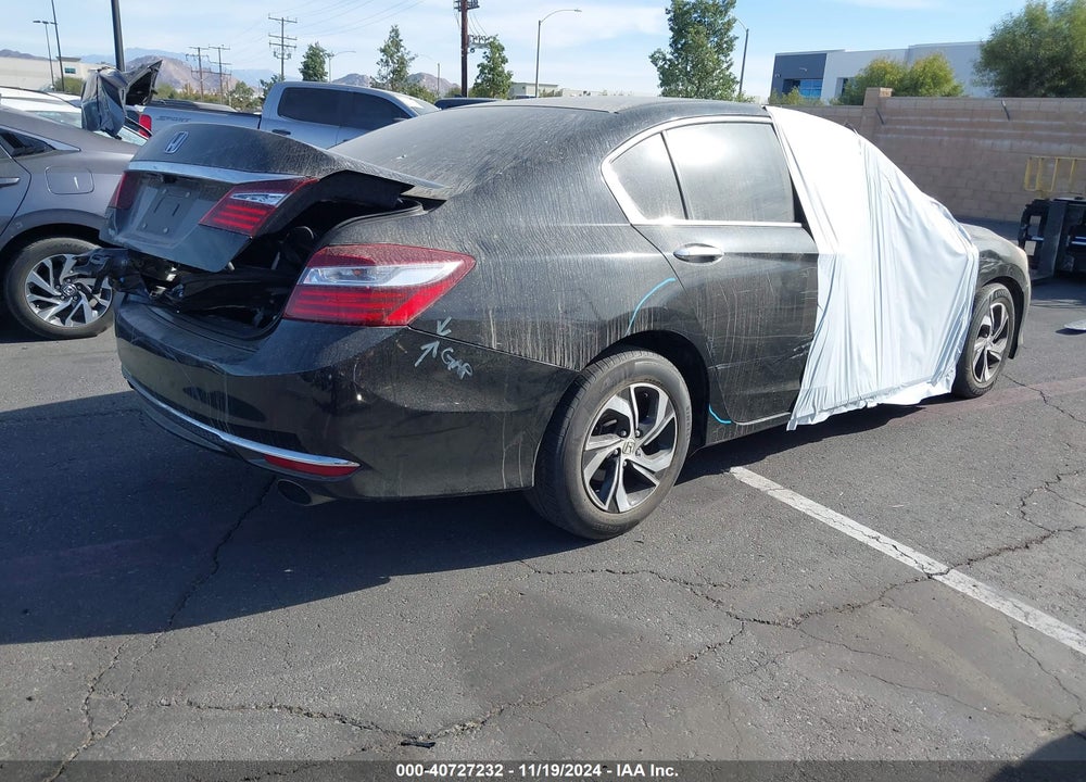 2016 HONDA ACCORD LX VIN: 1HGCR2F32GA072744