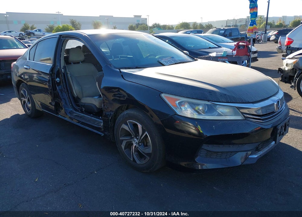 2016 HONDA ACCORD LX VIN: 1HGCR2F32GA072744