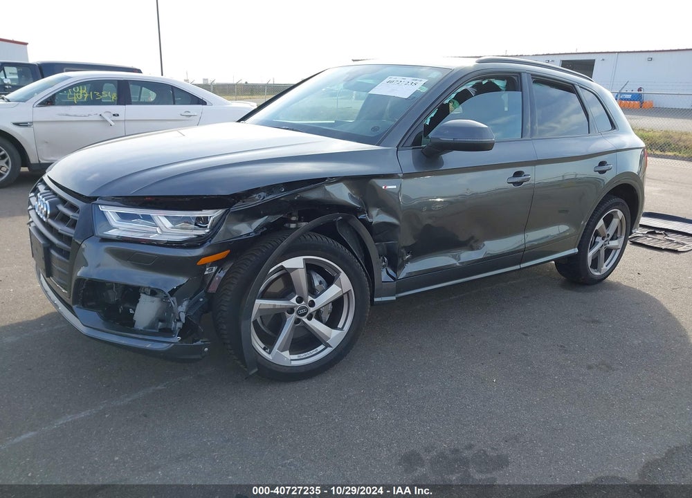 2020 AUDI Q5 TITANIUM PREMIUM PLUS 45 TFSI QUATTRO S TRONIC VIN: WA1ENAFY0L2119289