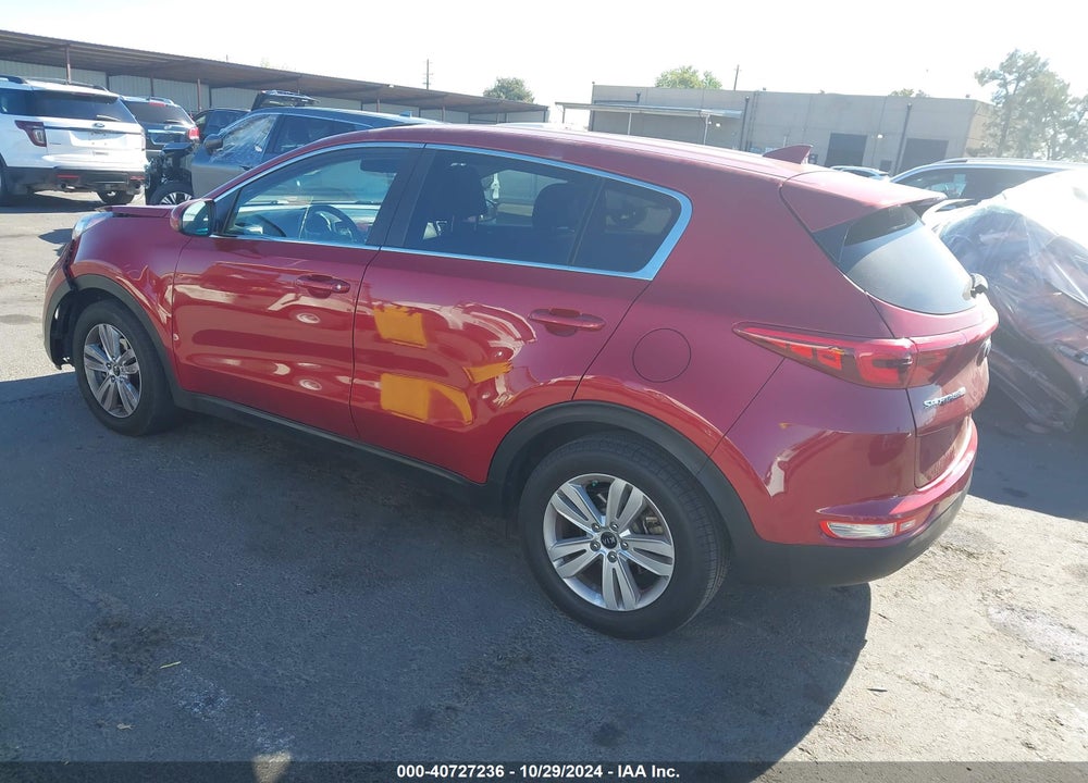 2017 KIA SPORTAGE LX VIN: KNDPM3AC6H7213308