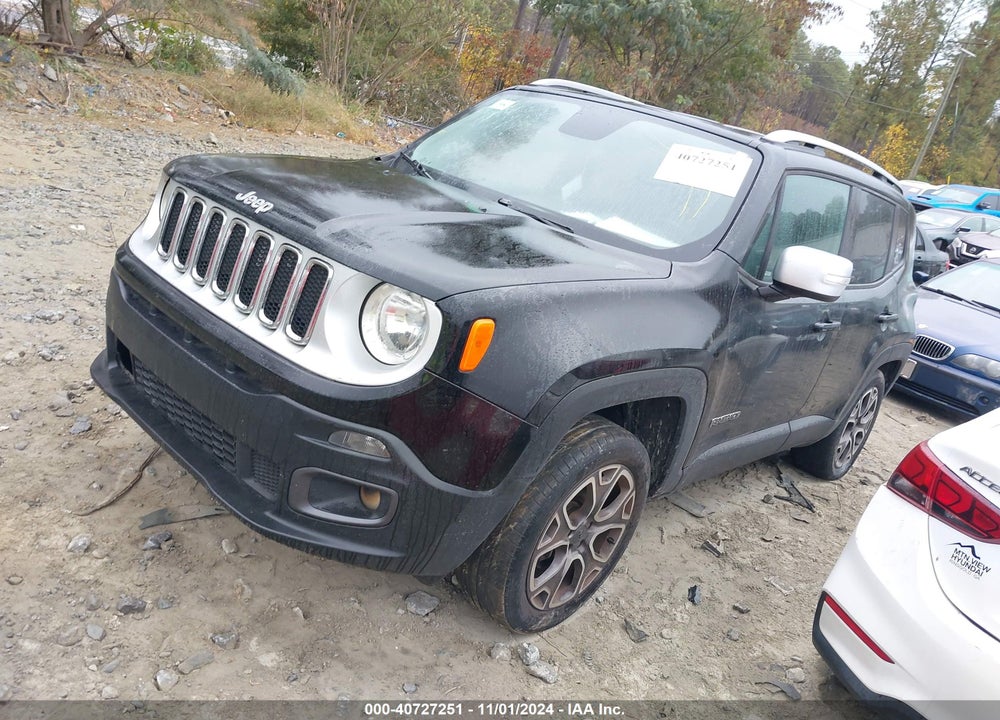 2017 JEEP RENEGADE LIMITED 4X4 VIN: ZACCJBDB0HPE97445
