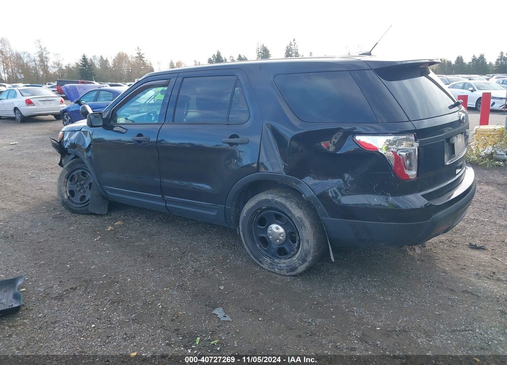 2014 FORD UTILITY POLICE INTERCEPTOR VIN: 1FM5K8AR9EGC27192