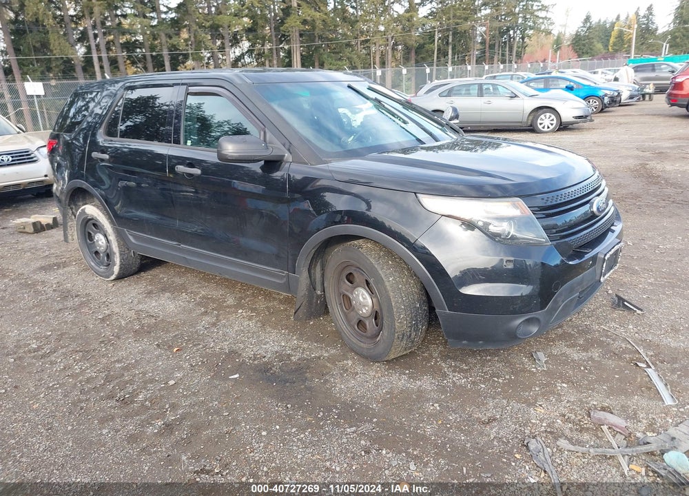 2014 FORD UTILITY POLICE INTERCEPTOR VIN: 1FM5K8AR9EGC27192