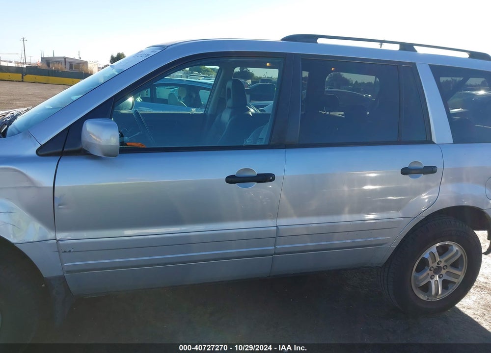 2003 HONDA PILOT EX-L VIN: 2HKYF18523H550881