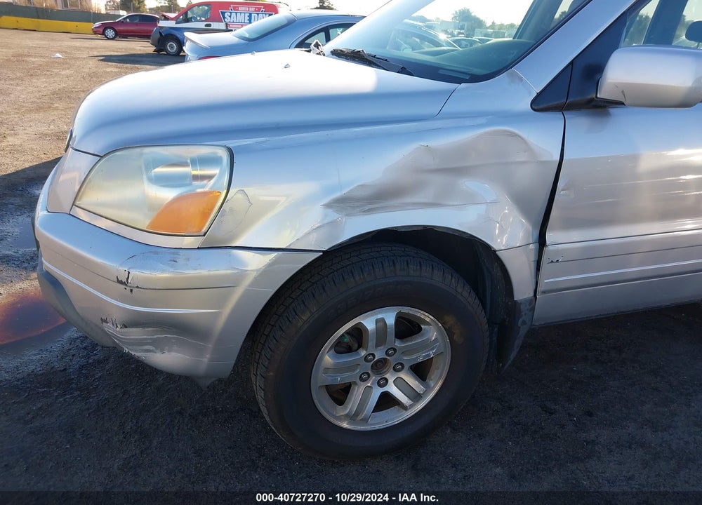 2003 HONDA PILOT EX-L VIN: 2HKYF18523H550881