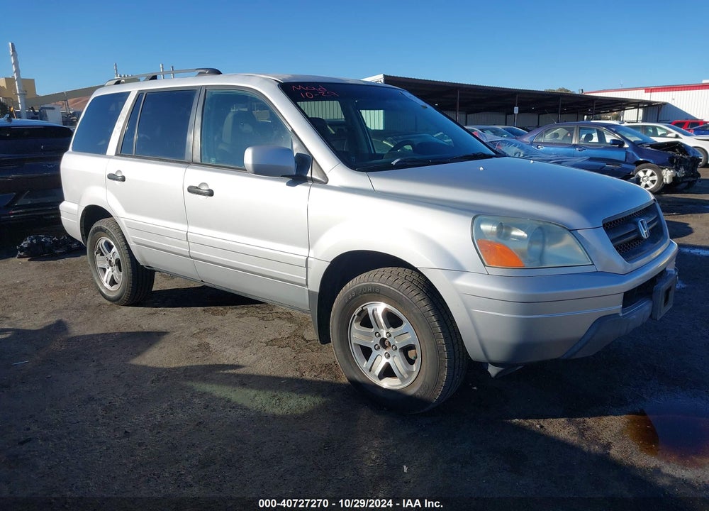 2003 HONDA PILOT EX-L VIN: 2HKYF18523H550881
