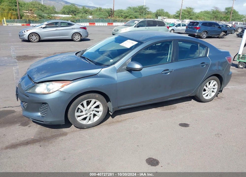 2012 MAZDA 3 I TOURING VIN: JM1BL1V87C1658305