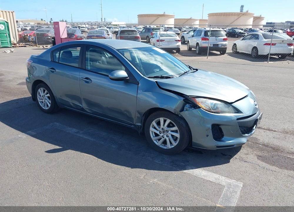 2012 MAZDA 3 I TOURING VIN: JM1BL1V87C1658305