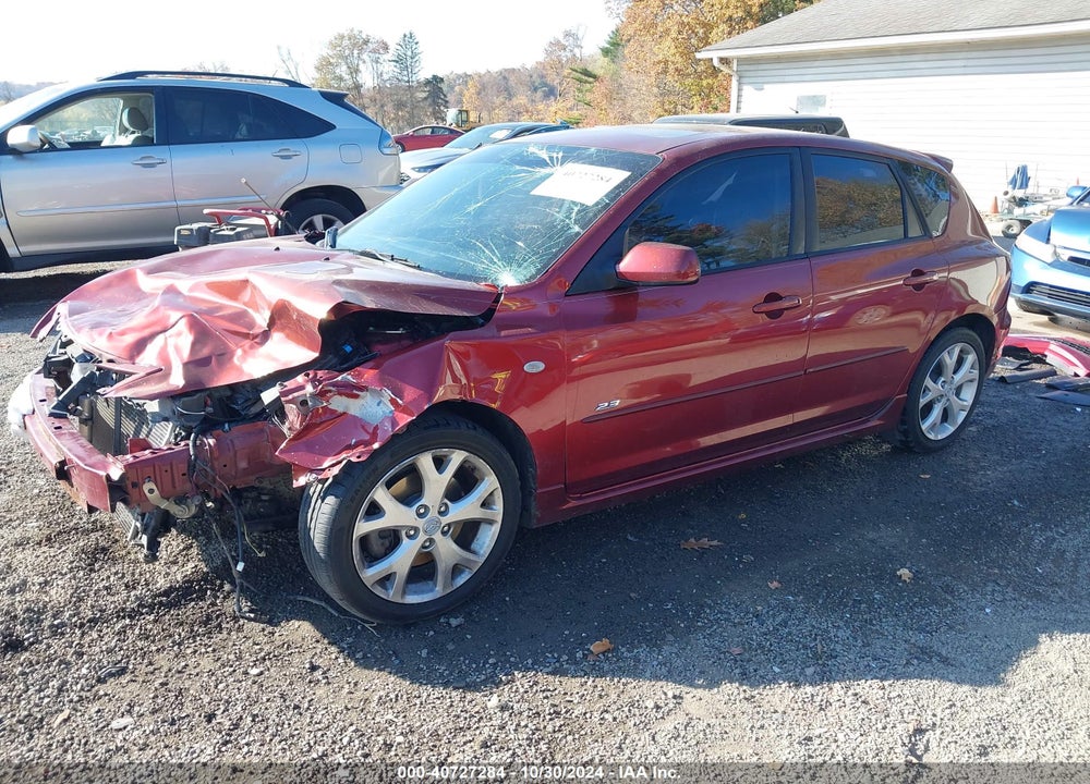 2009 MAZDA 3 S GRAND TOURING VIN: JM1BK343X91242648