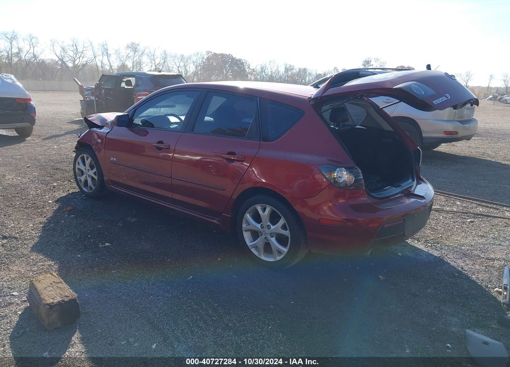 2009 MAZDA 3 S GRAND TOURING VIN: JM1BK343X91242648