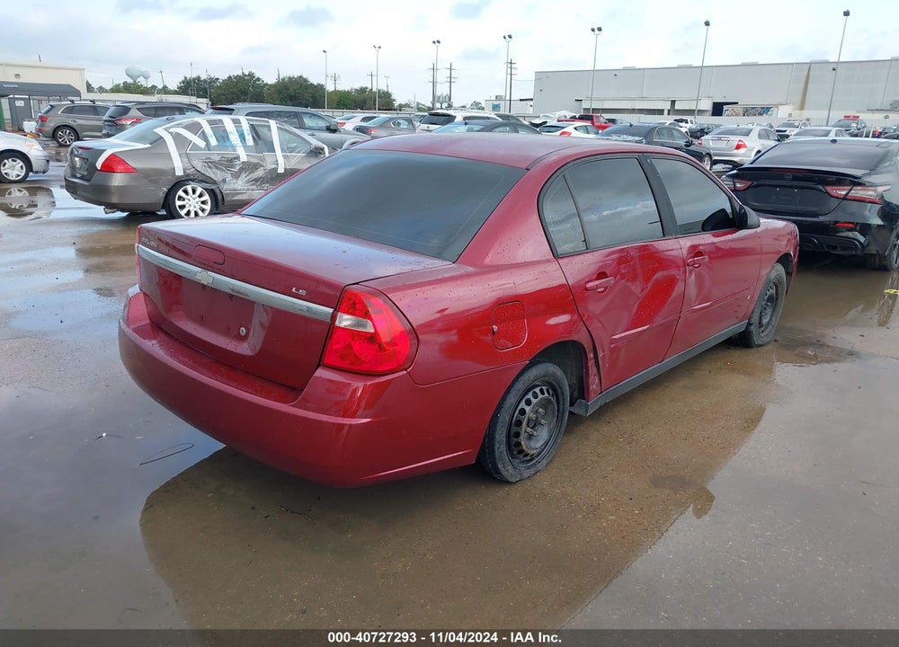 2006 CHEVROLET MALIBU LS VIN: 1G1ZS51F16F300422