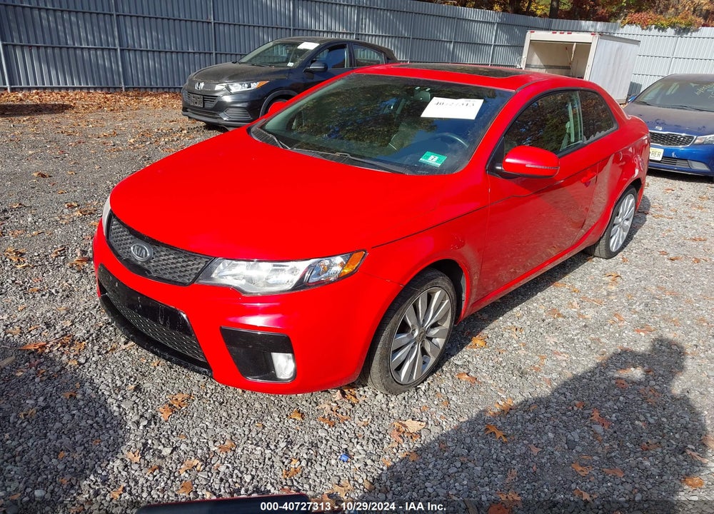 2012 KIA FORTE KOUP SX VIN: KNAFW6A34C5474767