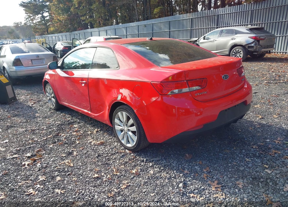 2012 KIA FORTE KOUP SX VIN: KNAFW6A34C5474767