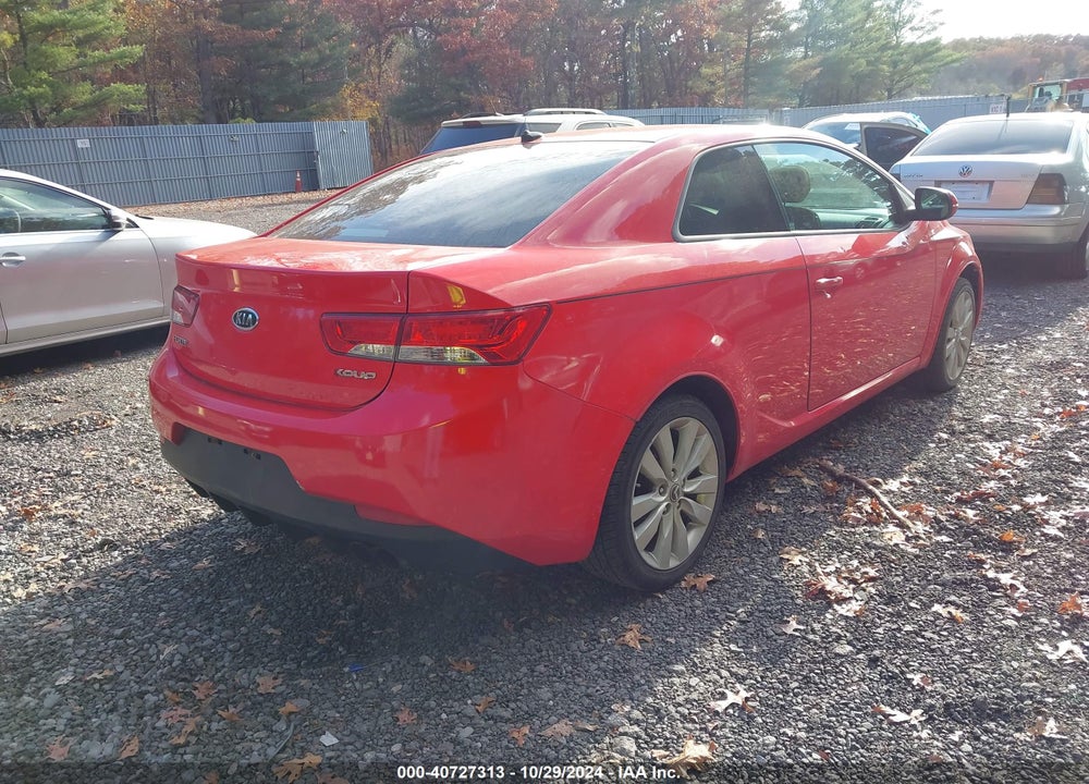 2012 KIA FORTE KOUP SX VIN: KNAFW6A34C5474767