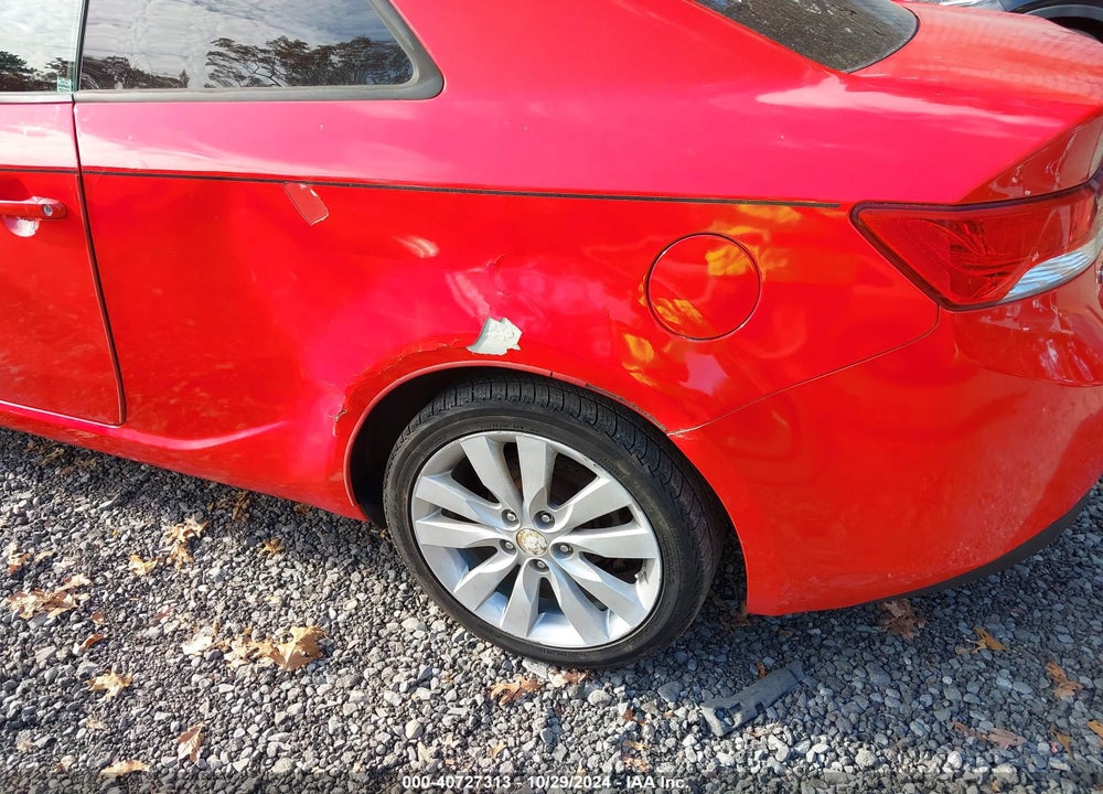 2012 KIA FORTE KOUP SX VIN: KNAFW6A34C5474767