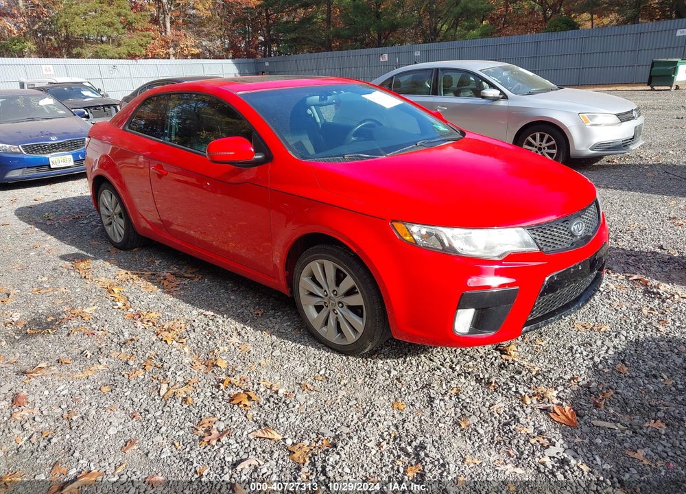 2012 KIA FORTE KOUP SX VIN: KNAFW6A34C5474767