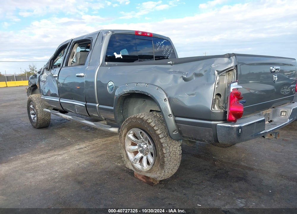 2008 DODGE RAM 2500 LARAMIE VIN: 3D7KS29A28G164485