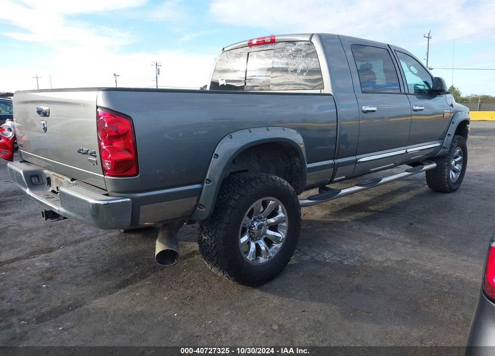 2008 DODGE RAM 2500 LARAMIE VIN: 3D7KS29A28G164485