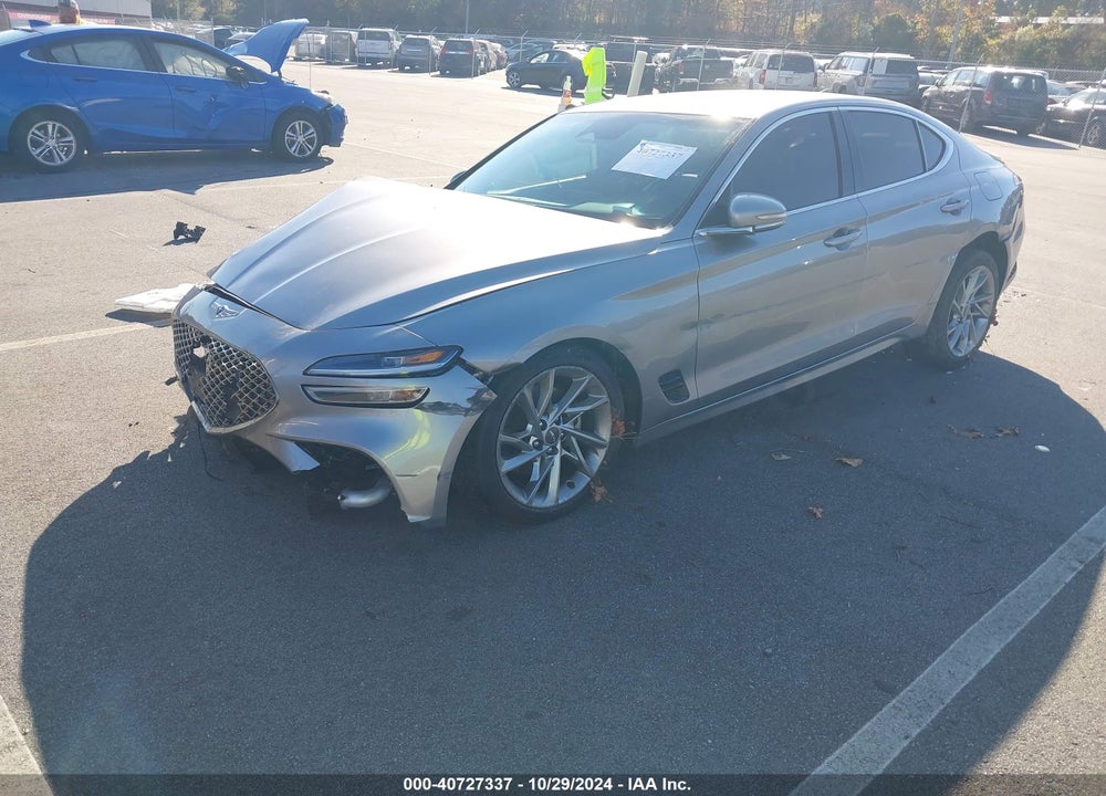 2022 GENESIS G70 2.0T RWD VIN: KMTG34TAXNU093659