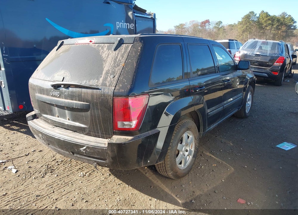 2008 JEEP GRAND CHEROKEE LAREDO VIN: 1J8GS48K58C186773