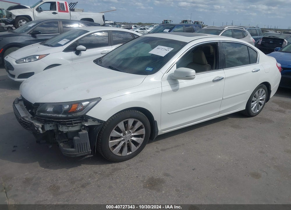 2013 HONDA ACCORD EX-L V-6 VIN: 1HGCR3F87DA026730