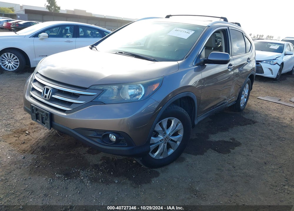 2014 HONDA CR-V EX-L VIN: 5J6RM4H72EL112223