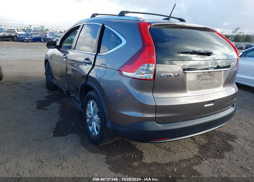 2014 HONDA CR-V EX-L VIN: 5J6RM4H72EL112223