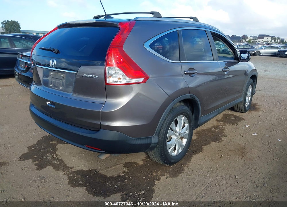 2014 HONDA CR-V EX-L VIN: 5J6RM4H72EL112223