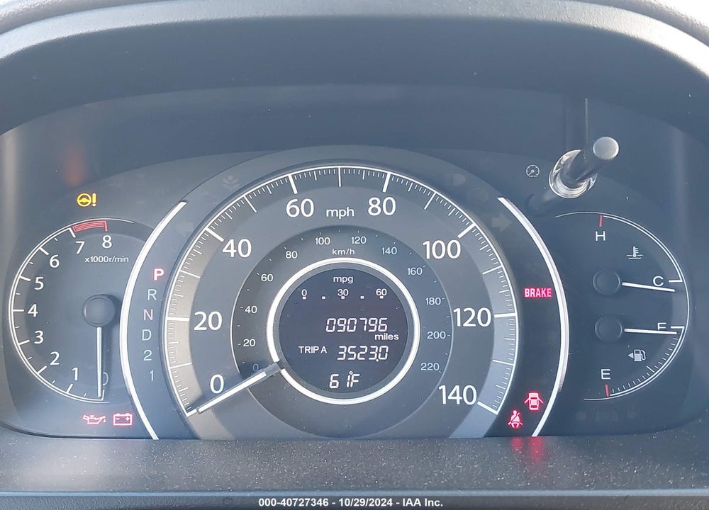2014 HONDA CR-V EX-L VIN: 5J6RM4H72EL112223