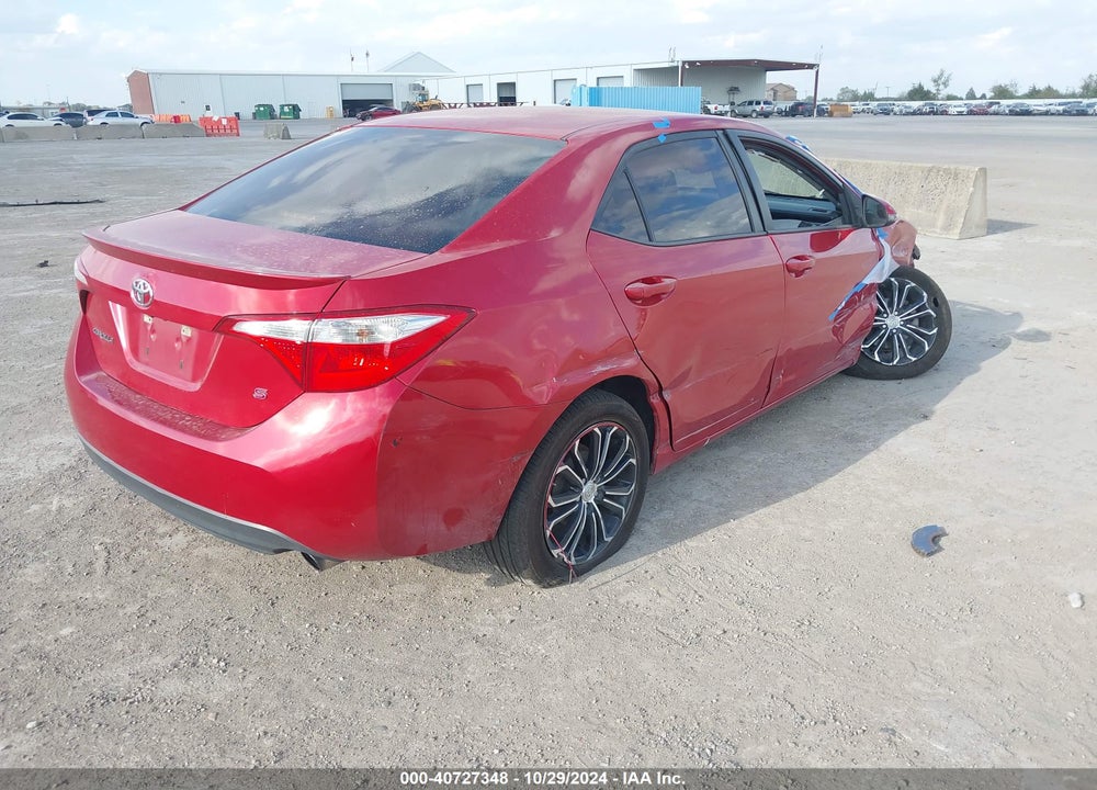 2014 TOYOTA COROLLA S VIN: 5YFBURHE8EP130283