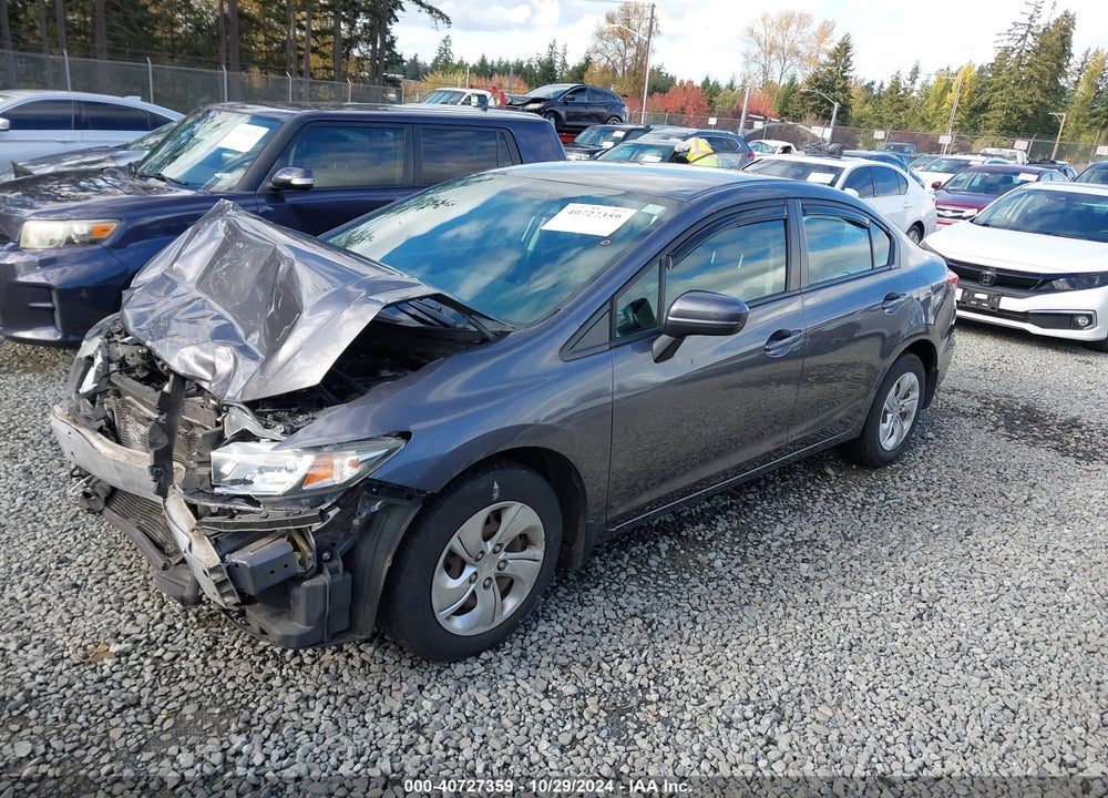 2015 HONDA CIVIC LX VIN: 2HGFB2F51FH536075