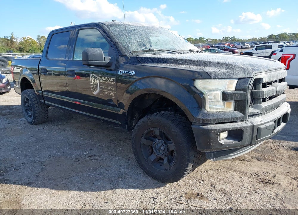 2016 FORD F-150 XLT VIN: 1FTEW1CG9GFA15686