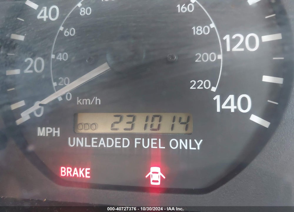1998 TOYOTA CAMRY LE V6 VIN: 4T1BF22K1WU926678