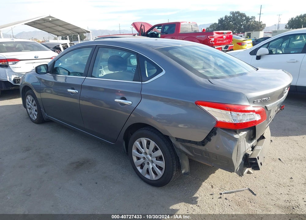 2015 NISSAN SENTRA S VIN: 3N1AB7APXFY283415