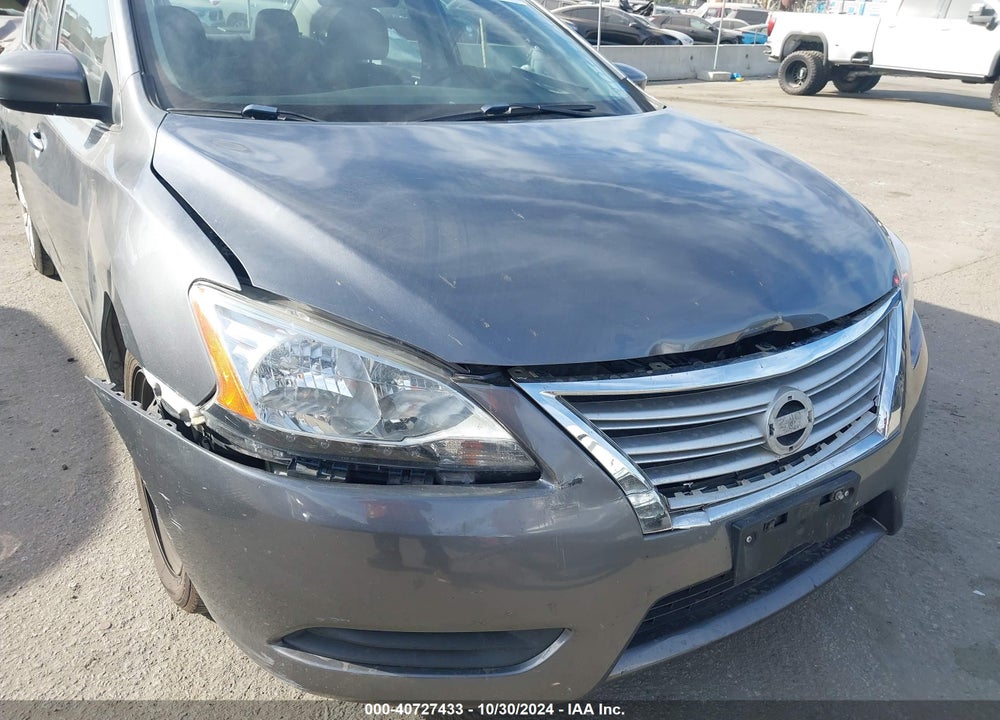 2015 NISSAN SENTRA S VIN: 3N1AB7APXFY283415