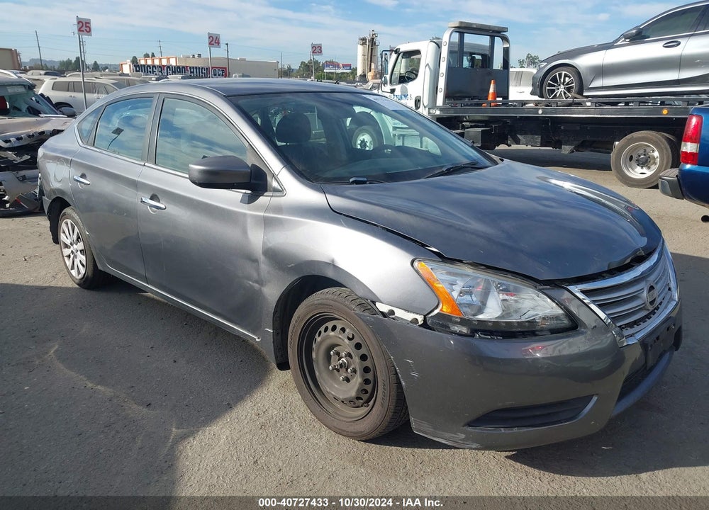 2015 NISSAN SENTRA S VIN: 3N1AB7APXFY283415