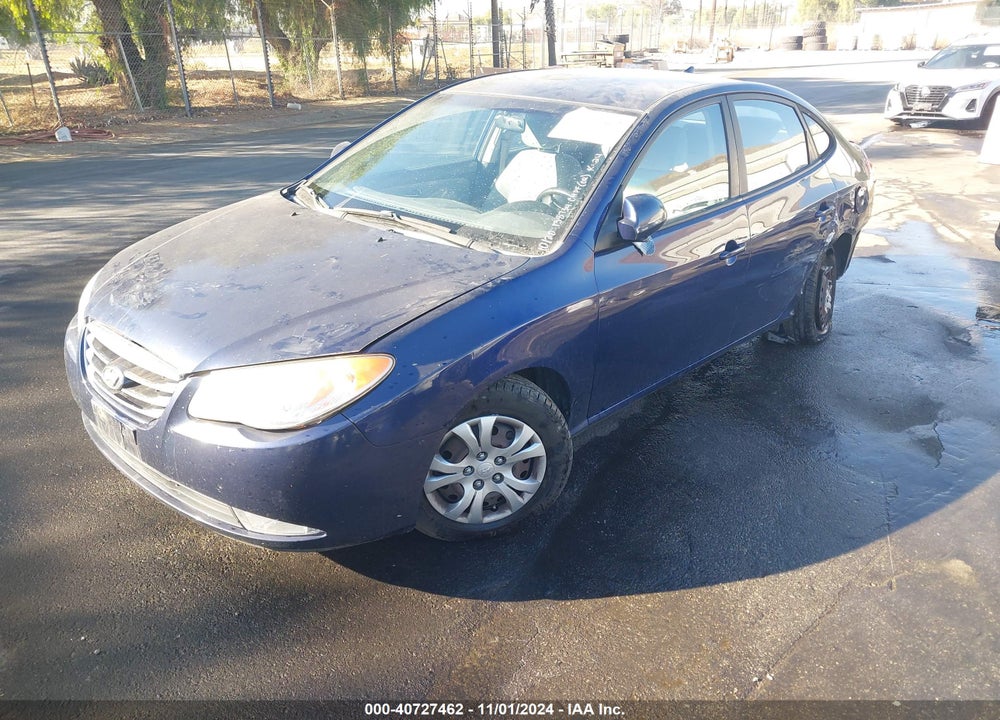 2010 HYUNDAI ELANTRA GLS VIN: KMHDU4AD1AU179489
