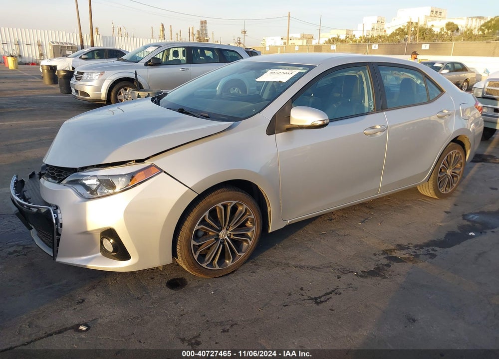 2016 TOYOTA COROLLA S PLUS VIN: 5YFBURHE7GP563919