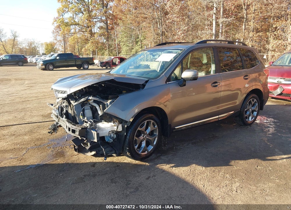 2017 SUBARU FORESTER 2.5I TOURING VIN: JF2SJAWCXHH444739