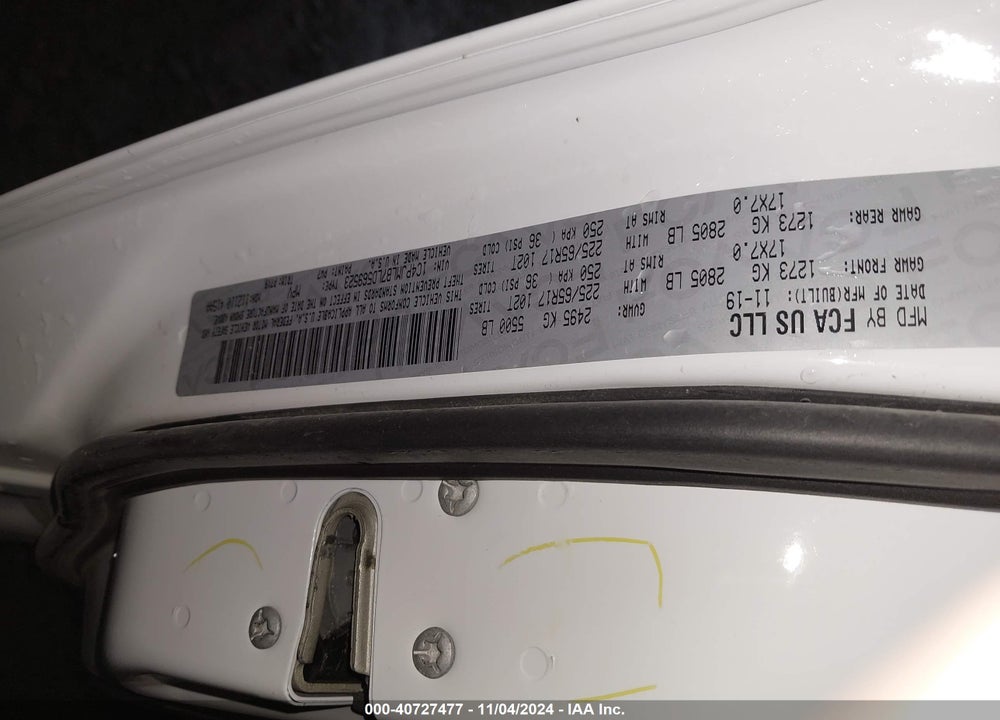 2020 JEEP CHEROKEE LATITUDE PLUS 4X4 VIN: 1C4PJMLB7LD569523