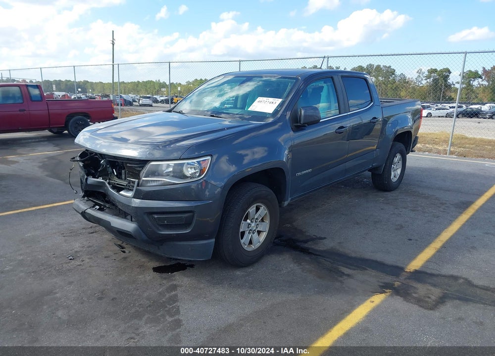 2017 CHEVROLET COLORADO WT VIN: 1GCGSBEA4H1164699