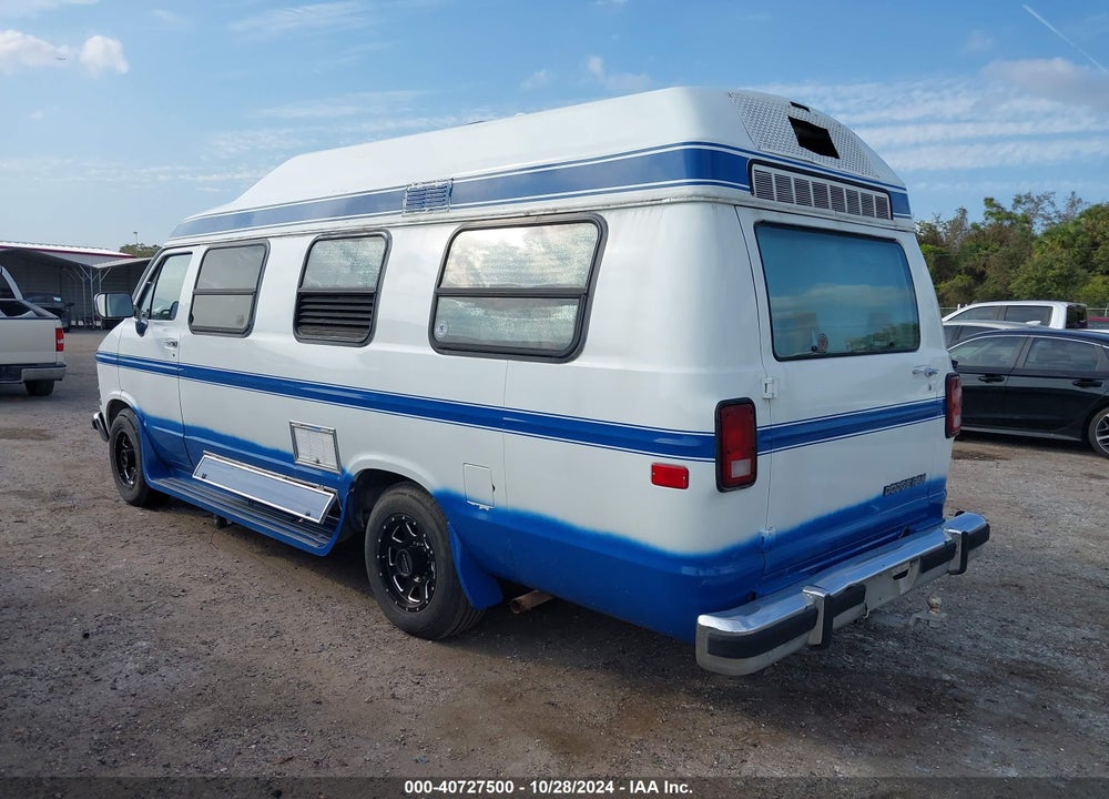 1992 DODGE RAM VAN VIN: 2B6KB31Z2NK154947