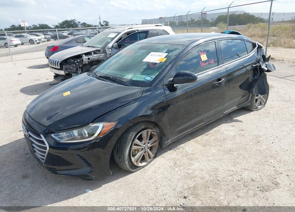 2017 HYUNDAI ELANTRA SE VIN: 5NPD84LF4HH202775