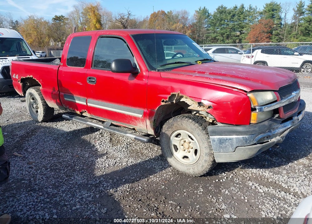 2003 CHEVROLET SILVERADO 1500 VIN: 2GCEK19V931261074