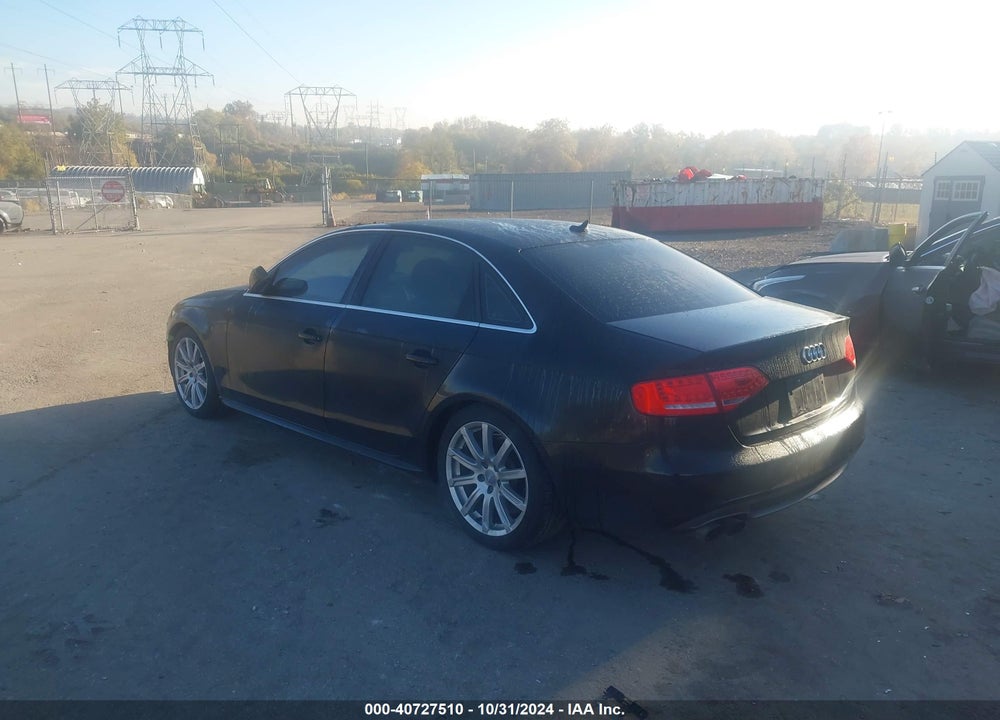 2012 AUDI A4 2.0T PREMIUM VIN: WAUHFAFL2CN007738