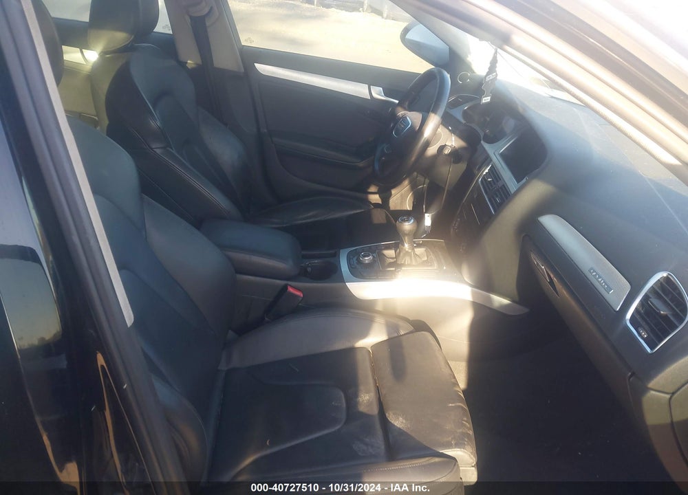 2012 AUDI A4 2.0T PREMIUM VIN: WAUHFAFL2CN007738