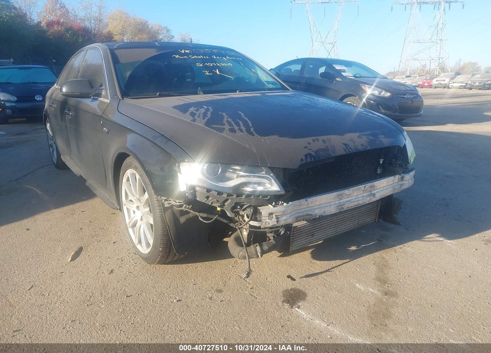 2012 AUDI A4 2.0T PREMIUM VIN: WAUHFAFL2CN007738