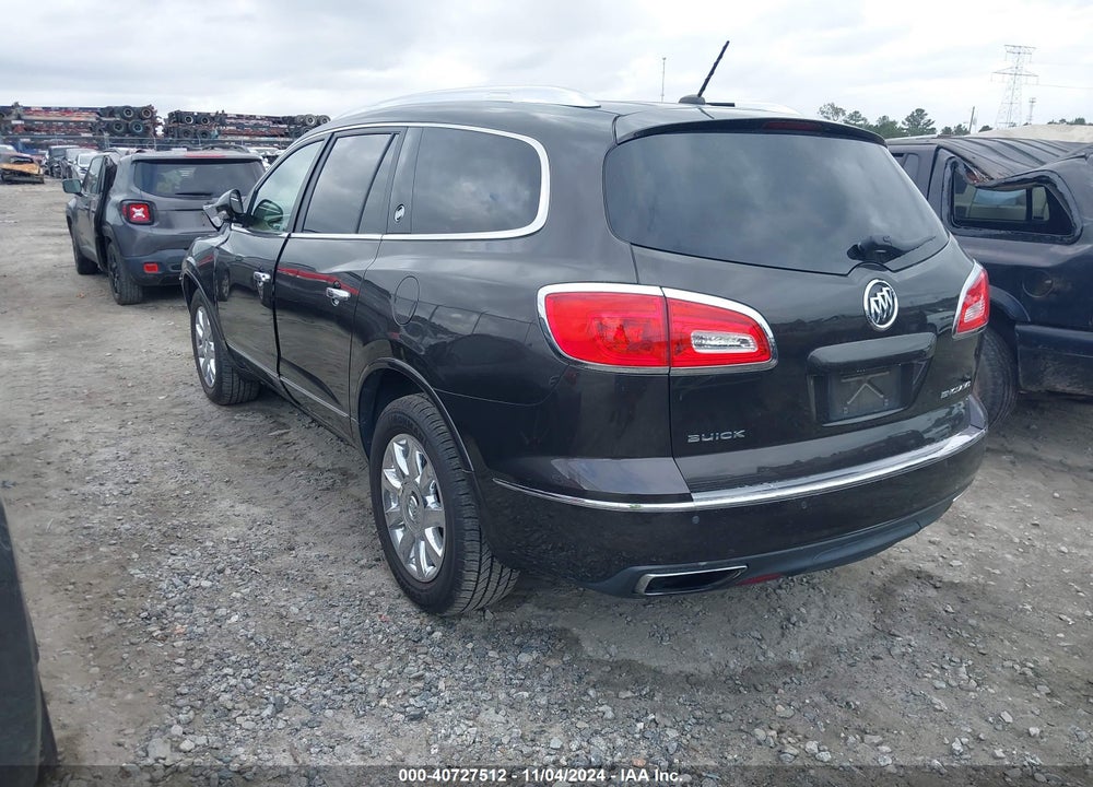 2013 BUICK ENCLAVE PREMIUM VIN: 5GAKRDKD3DJ166181